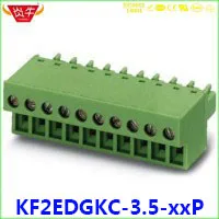 KF2EDGK 3,5 2P~ 12P PCB вставные клеммные блоки 15EDGK 3,5 мм 2PIN~ 12PIN MC 1,5/2-ST-3, 5 1840366 PHOENIX контакт DEGSON KEFA