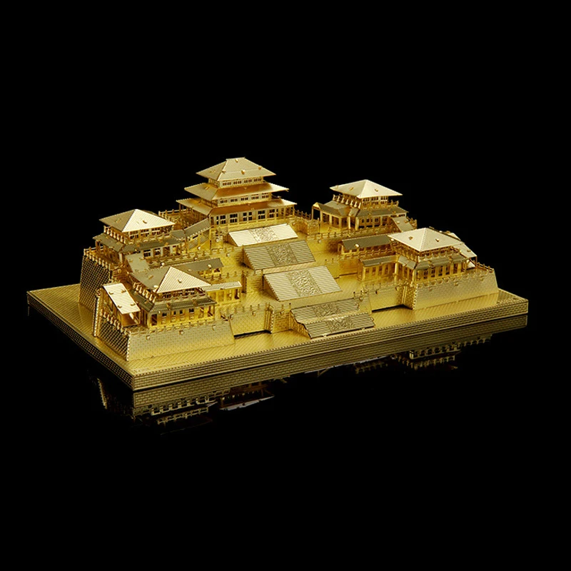 Microworld модели Epang Palace модель здания Сделай Сам лазерная резка головоломка