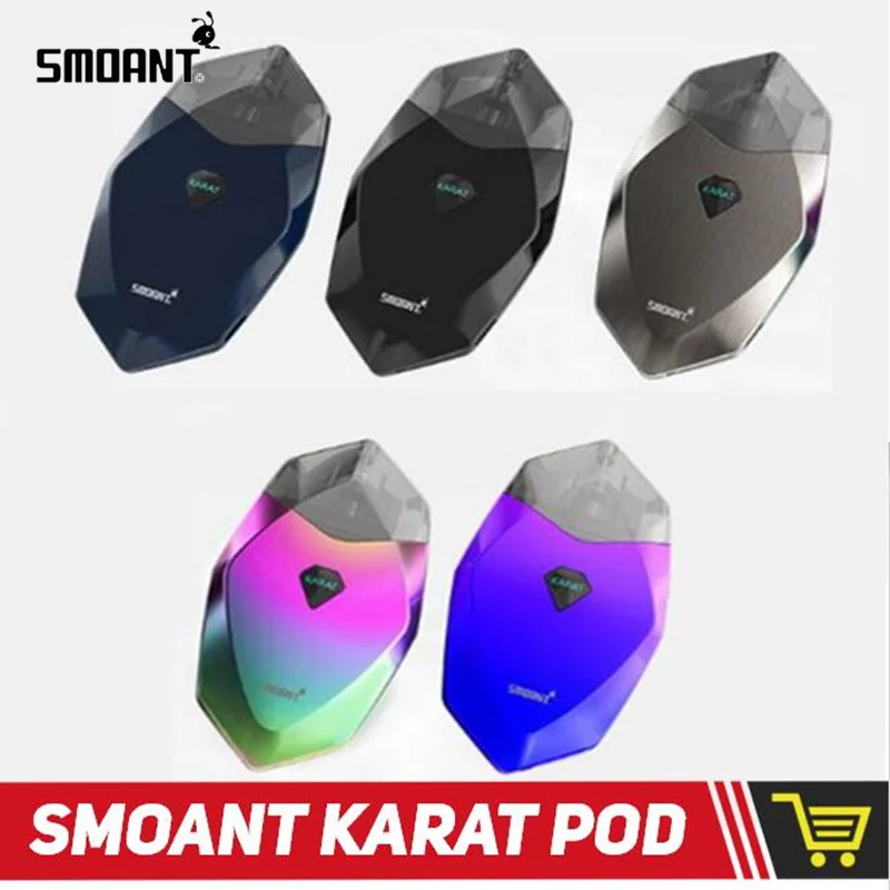 Электронная сигарета Smoant карат 370 мАч комплект Pod стартовый набор для вейпинга с 2