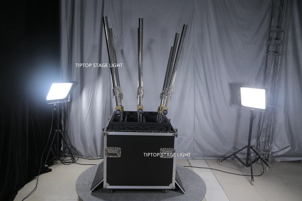 Машина для создания сценических эффектов TIPTOP девять трубок конфетти фотолампа