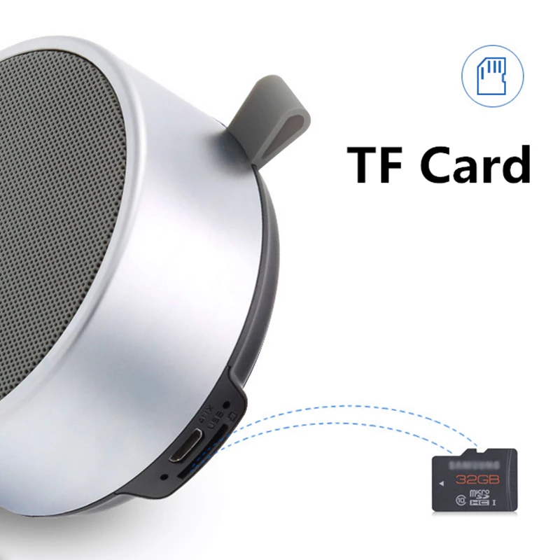 NBY беспроводной портативный Bluetooth динамик мини тяжелый бас Lou s HiFi Звук FM радио