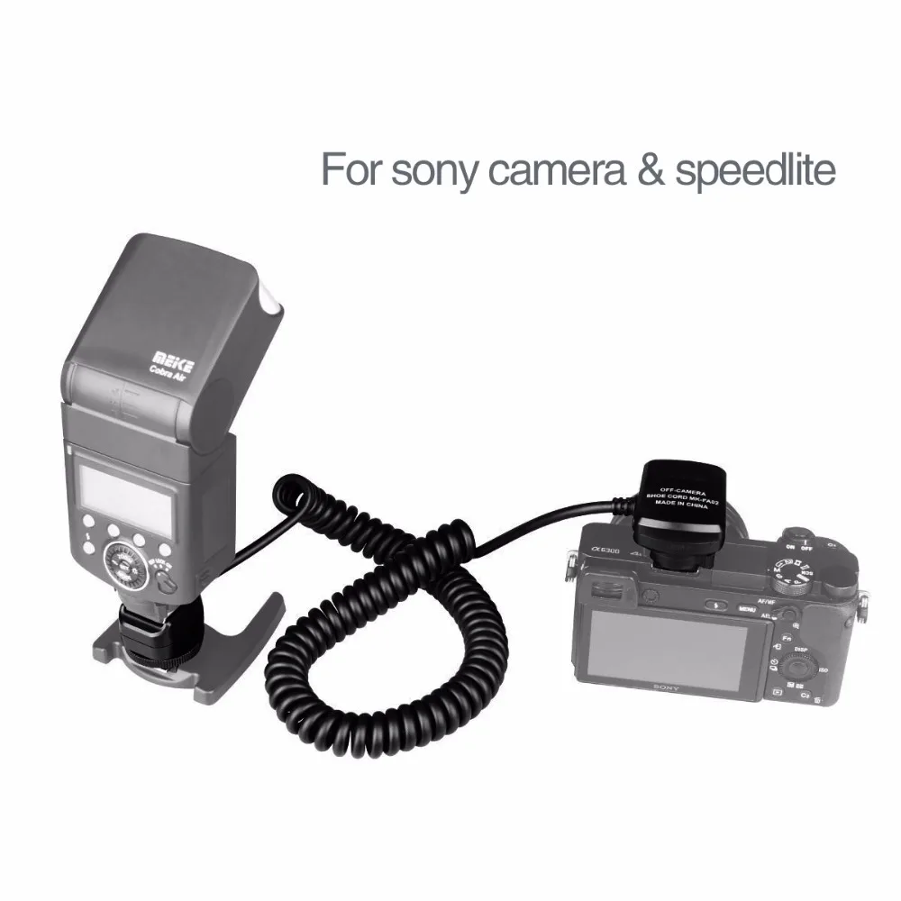 Meike MK FA02 3 м 10 футов 118 дюймов TTL Выкл камера MI мульти интерфейс Горячий башмак