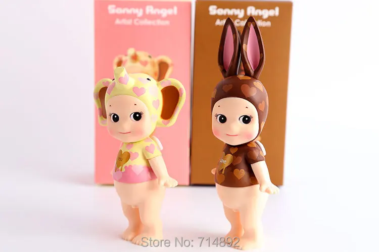 40 шт./лот набор с ангелом Серия животных Kewpie детские куклы оригинальные коробки