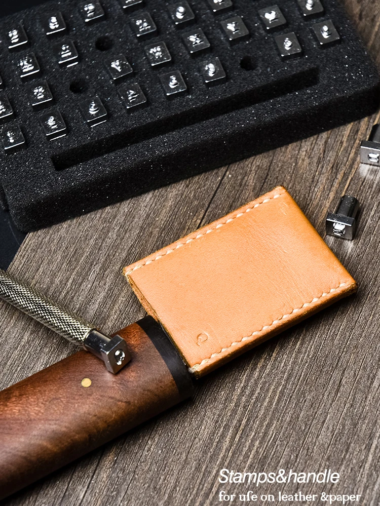 Ручной работы DIY Набор инструментов из кожи стальной удар Алфавит логотип буква номер инструмент кожа ремесло штампы кожа резьба печать