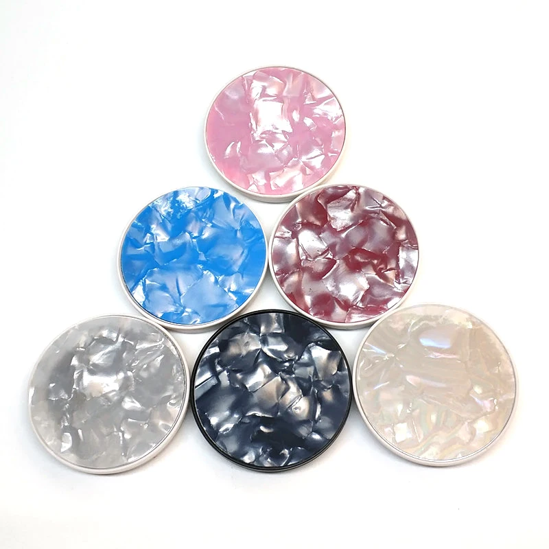 10 шт. новая круглая подставка для телефона с узором в виде ракушки однотонный