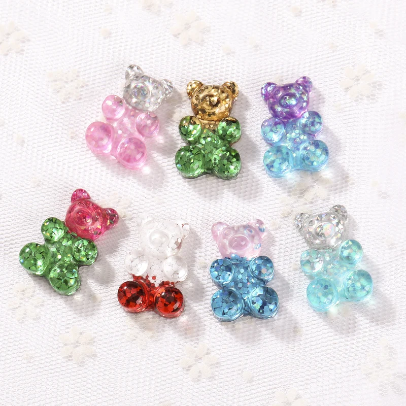 20*30 мм 10 шт gummy bear flatback полимерный альбом для вырезок из кабошона ремесло