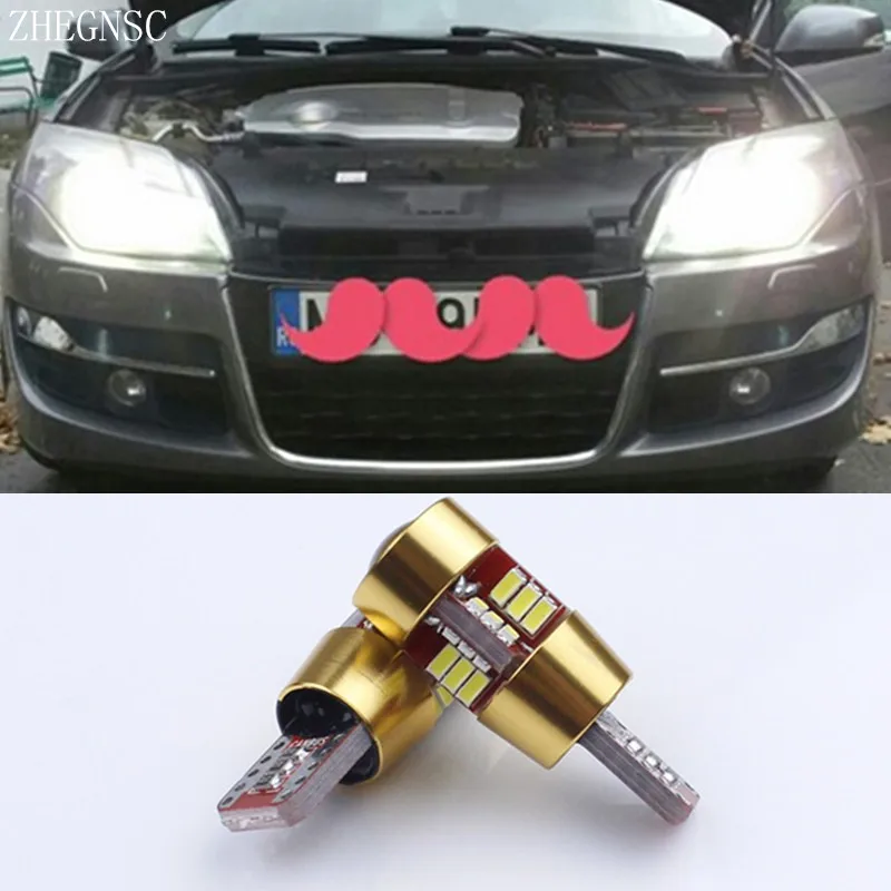 2 шт. T10 W5W Canbus без ошибок LED авто Клиренс для Renault Trafic Safrane megane duster logan laguna Koleos|light for|w5w