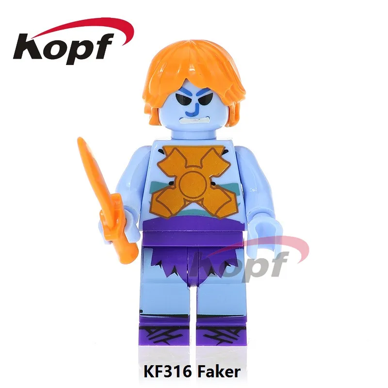 KF316 Without Box Один продаж KF948 Эдварда Scissorhands фильм Мультфильм Супер Герои фигурка строительные блоки кирпичи подарок для детей игрушки модель - Цвет: KF316 Without Box