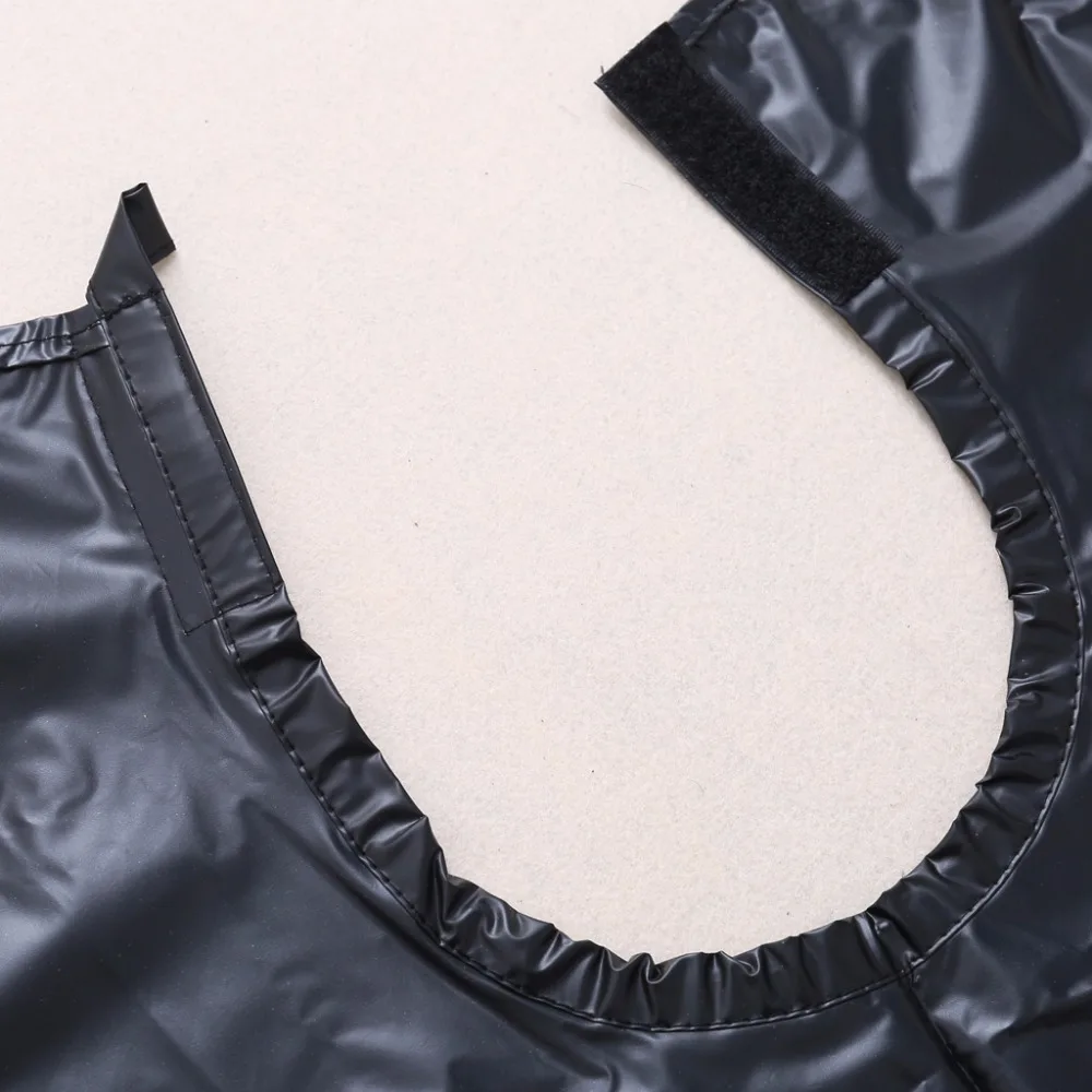 Короткая квадратная черная Водонепроницаемая накидка для парикмахерской|cutting