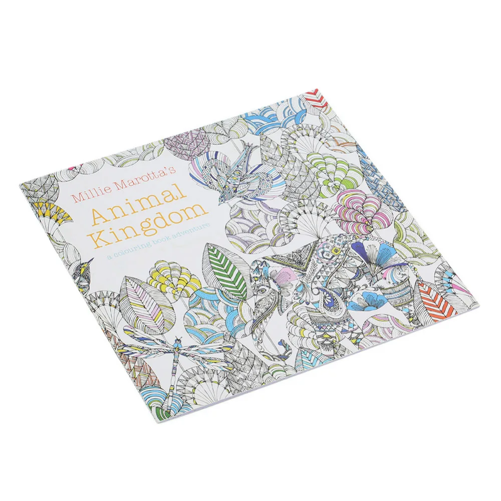 Модные детские носки ручной росписью раскраски книга Secret Garden рисования альбом для рисования для Давление удаления бумага для рисования