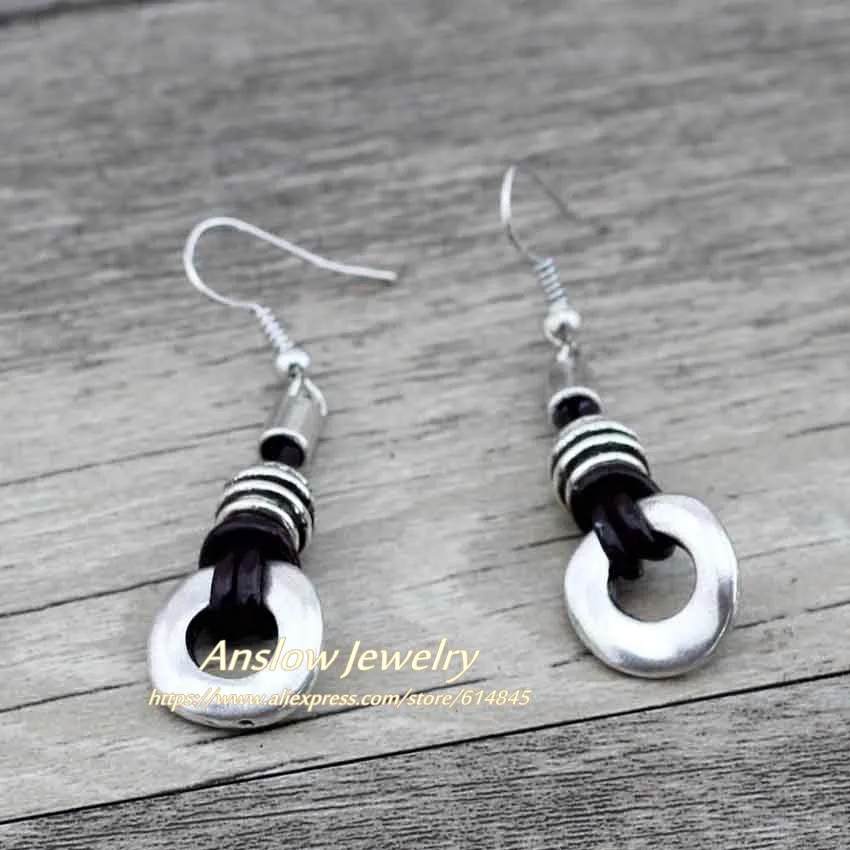 Женские Висячие серьги в винтажном стиле Anslow модные классические висячие