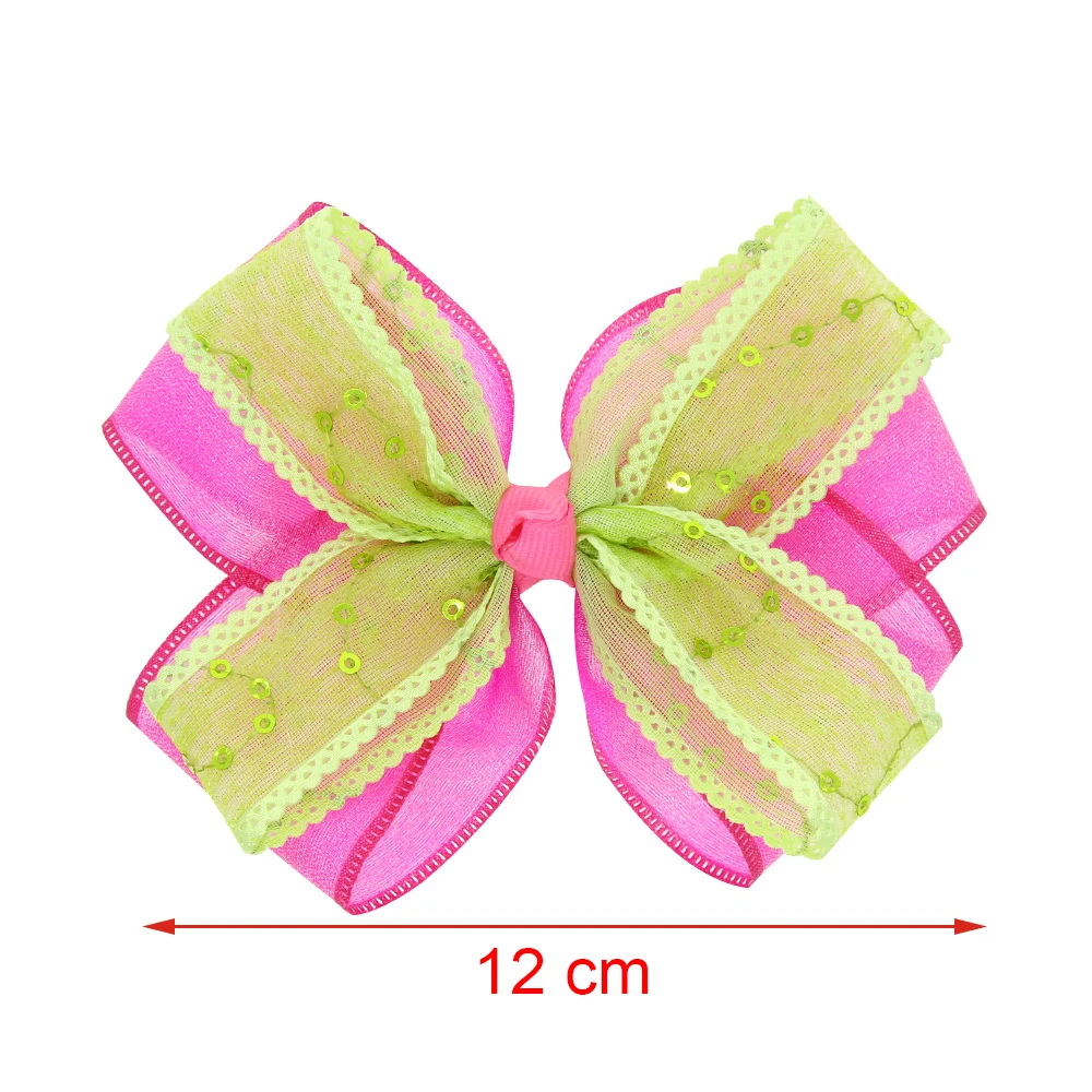 1 Piece MAYA STEPAN Children Fashion Cute Bow Knot Transparency Hair Clips Hairpins Baby Newborn Headwear Barrettes | Детская одежда и