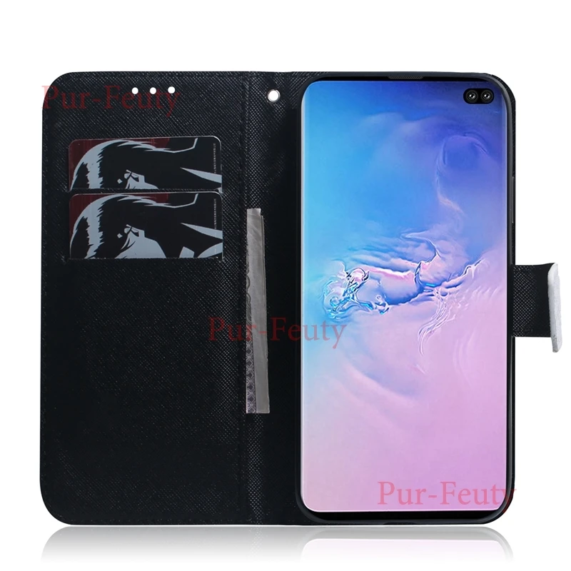 Кожаный чехол для Samsung Galaxy S10 Plus G975F/DS G975FD | Мобильные телефоны и аксессуары