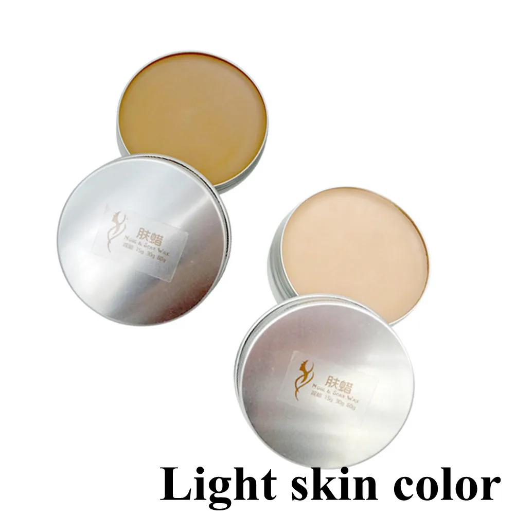 light color Хэллоуин Макияж краска для лица специальные эффекты сценический макияж Хэллоуин вечерние поддельная рана Кожа Воск шрам краска для тела макияж - Цвет: light color