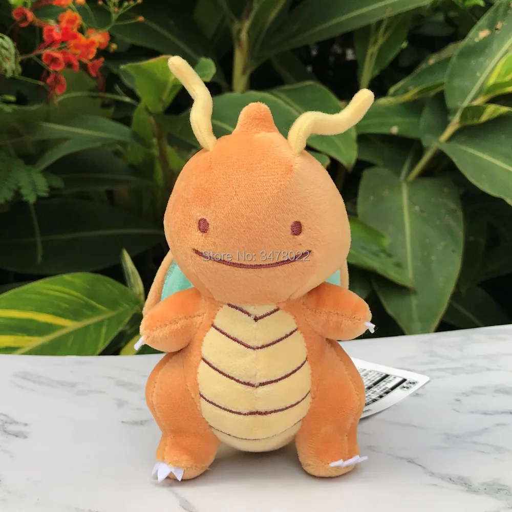 Милая трансформируемая плюшевая игрушка Ditto Lapras Dragonite Pikachu Omanyte мягкие игрушки в
