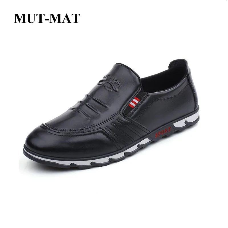 MUT-MAT новинка 2019 мужская деловая Повседневная одноногая обувь трендовые дышащие