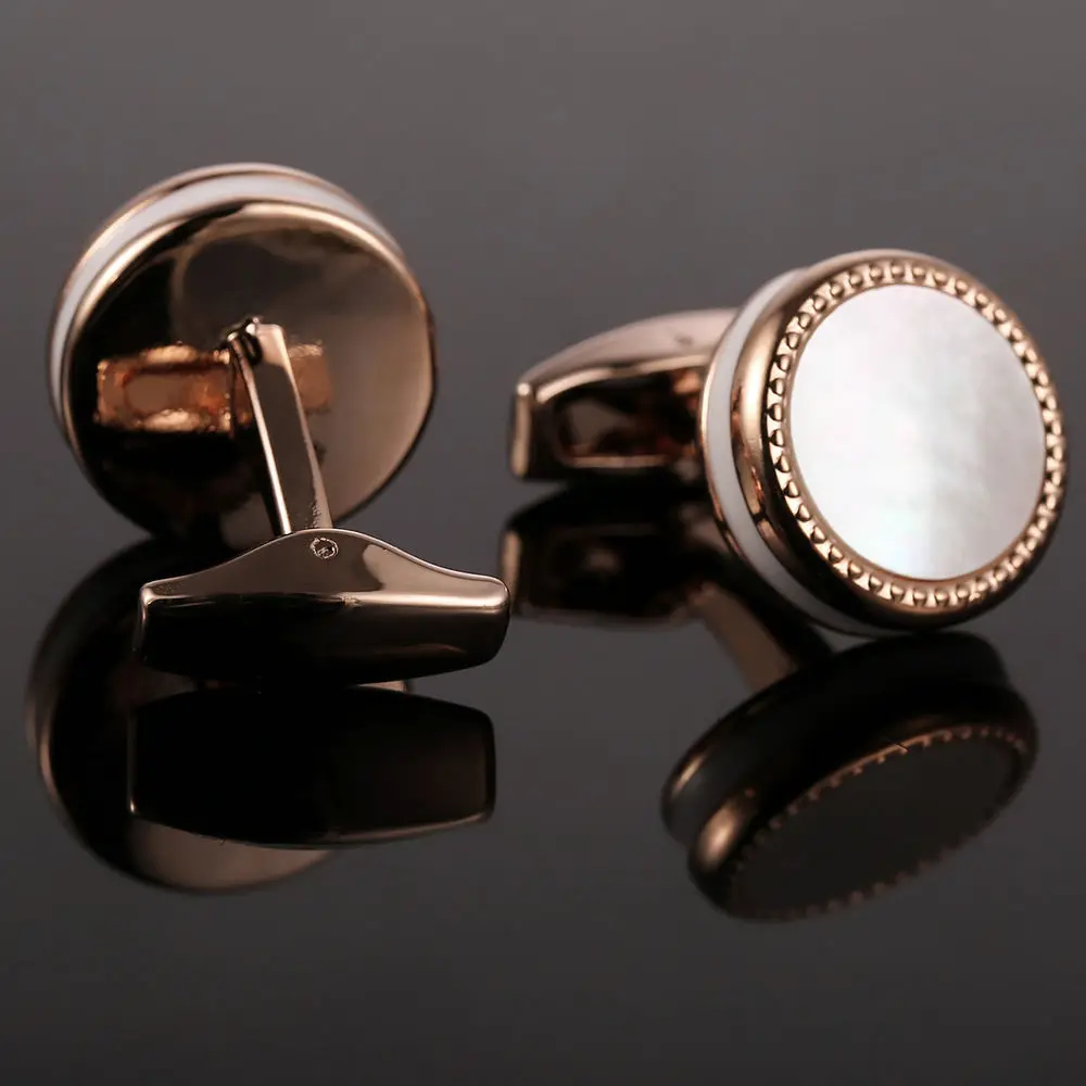 VAGULA Для мужчин ювелирные запонки роскошный подарок вечерние Свадебный костюм рубашка Gemelos кнопки Перламутр запонки 52500
