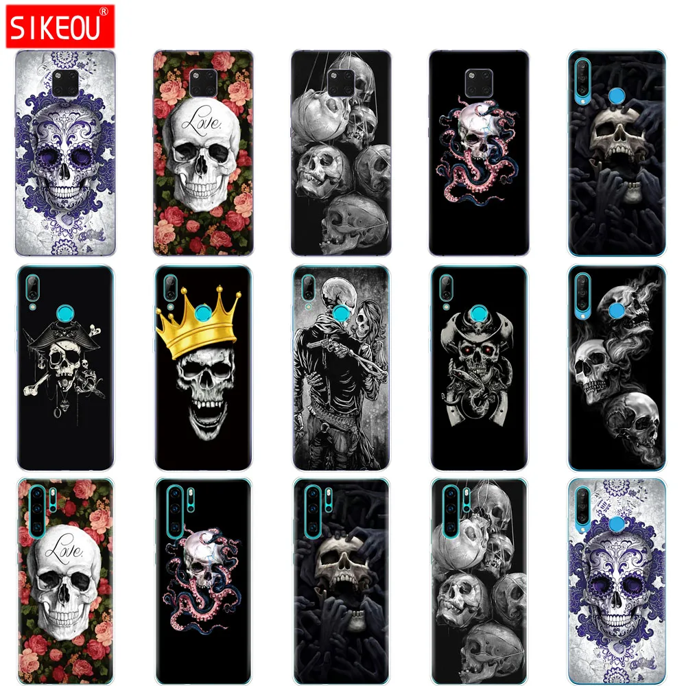 Чехол для Huawei P30 PRO LITE задняя крышка huawei mate 20 pro lite p smart 2019 plus чехлы с рисунком черепа