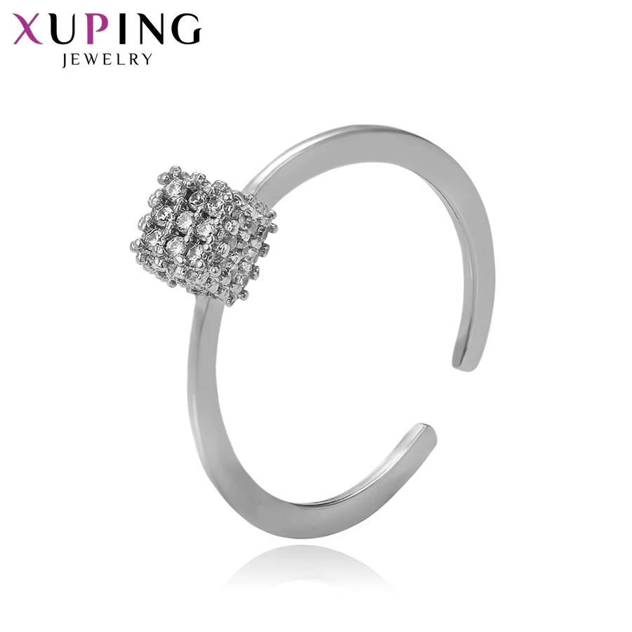 Элегантное модное квадратное кольцо Xuping с камнем красивые украшения для женщин