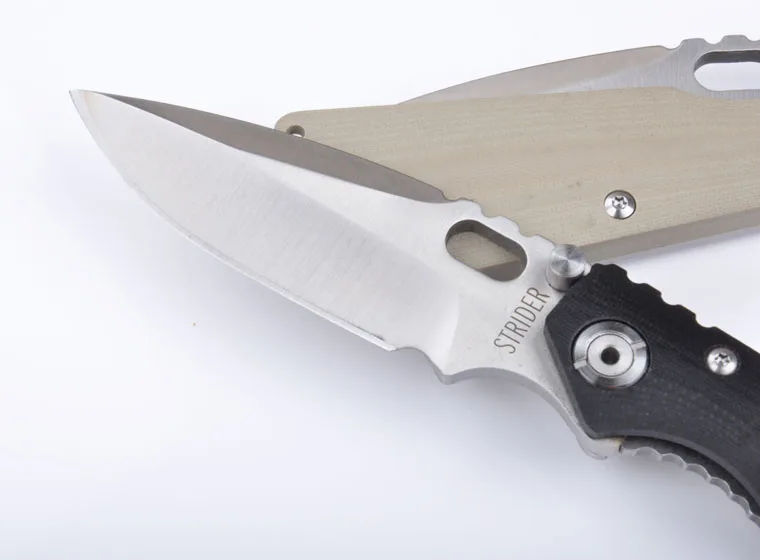 Strider 58HRC 8Cr13mov Blade G10 + stainless steel Handle Folding knife Survival Camping Hunting EDC Utility Tools | Инструменты