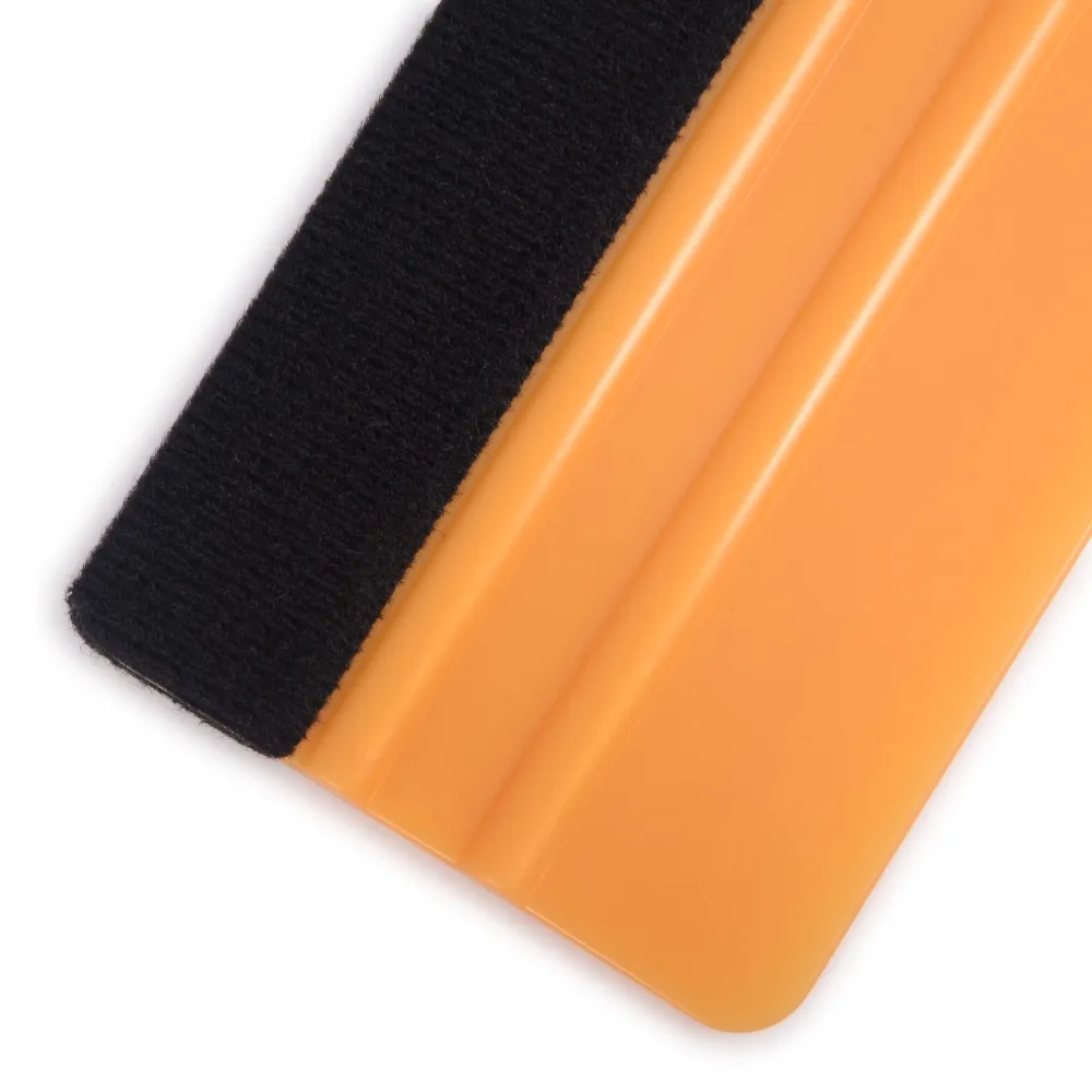 

EHDIS 10pcs Fabric Felt Squeegee Car Film Wrapping Tool Stickers Install Squeegee Tool Window Glass Decal Care Cleaning Tool