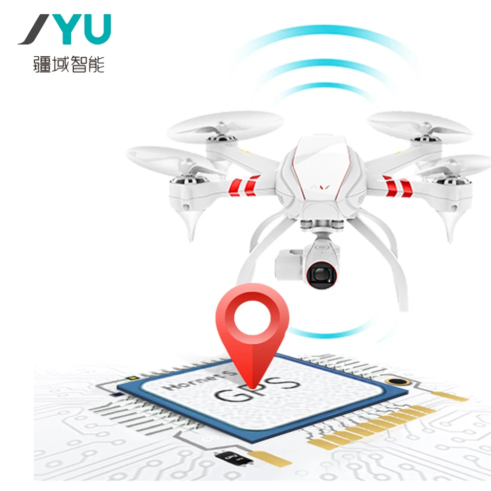 drone JYU Hornet S FPV Drone with Camera HD Foldable Multi-rotor Quadcopter GPS Follow Me Funcation vs DJI Phantom 4 |