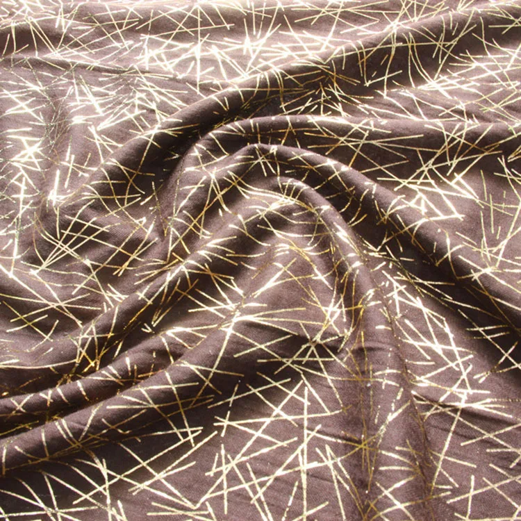 Новые модные хлопковые полосатые шарфы Bronzing Circle Loop Женский бесконечный шарф