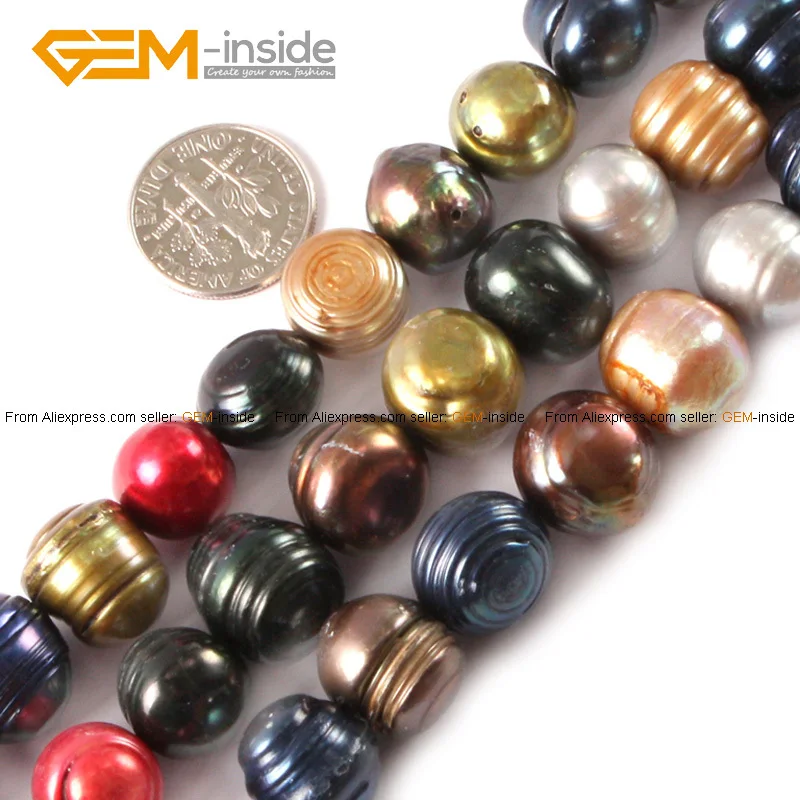 Жемчужные бусины для самостоятельного изготовления ювелирных изделий с