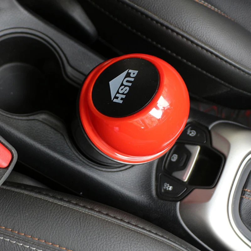 Car ABS Trash Can Garbage Dust Door Storage Barrel Box for Hyundai SOLARIS Verna IX25 IX35 IX45 Sonata 8 Elantra Accessories | Автомобили