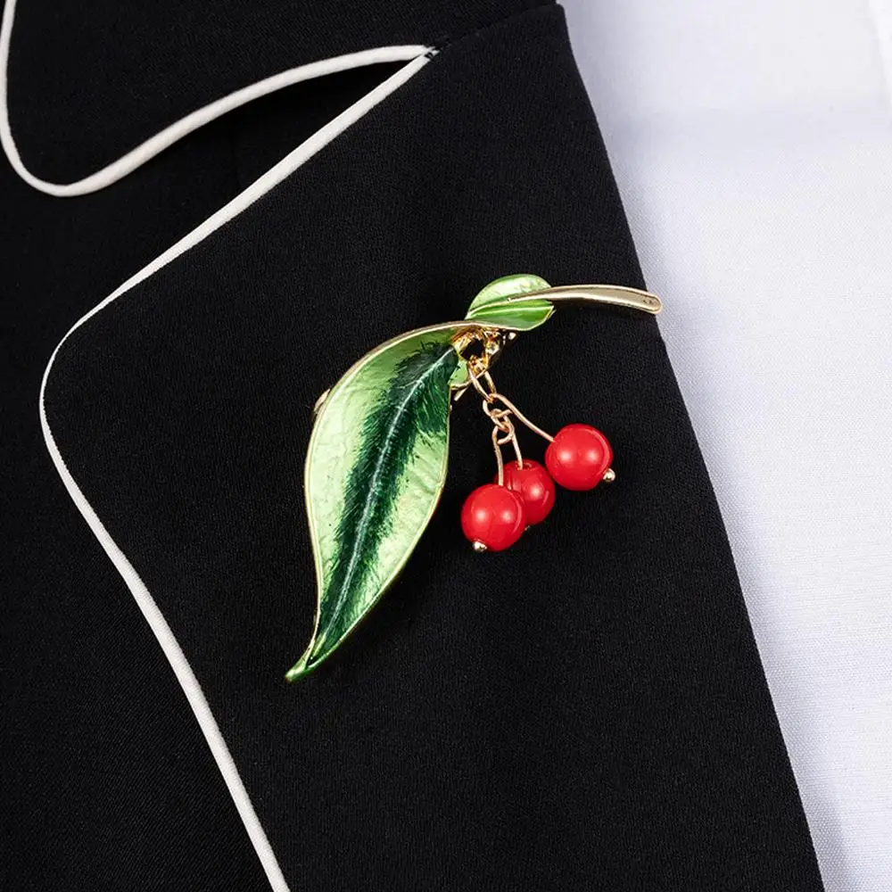 1 шт. милые цветные стразы Rinhoo брошь для женщин с изображением растений и фруктов