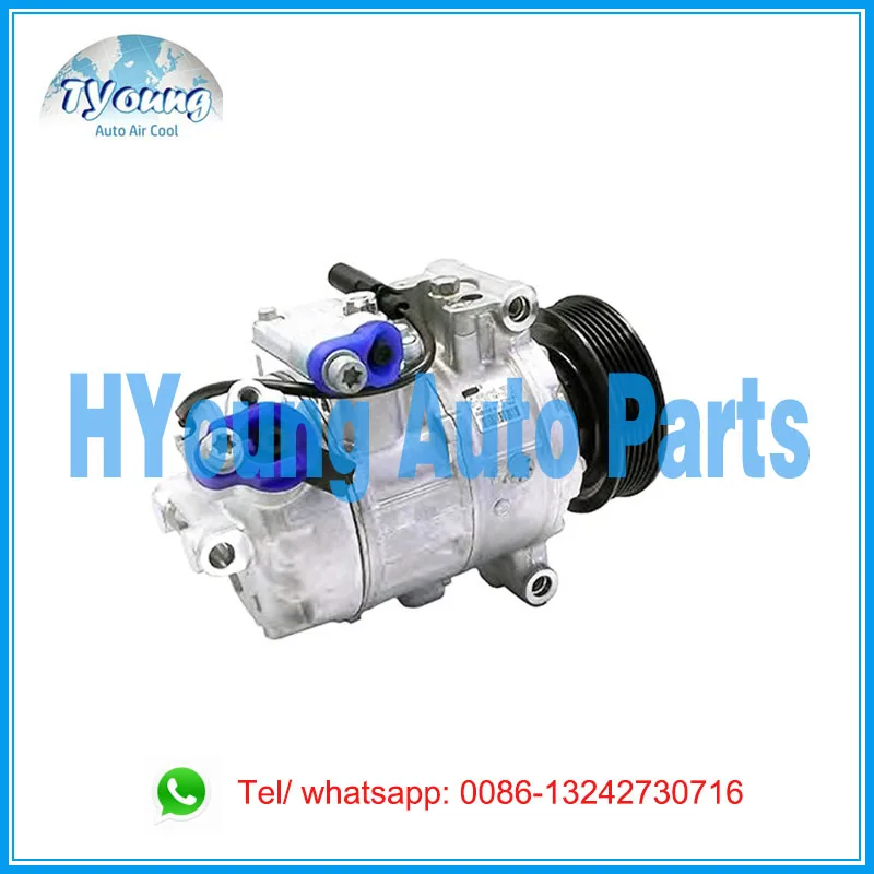 Автомобильный Компрессор переменного тока для Audi A8 Q7 447190-6400 4E0260805BC 4E0260805AK 447190-6402 |