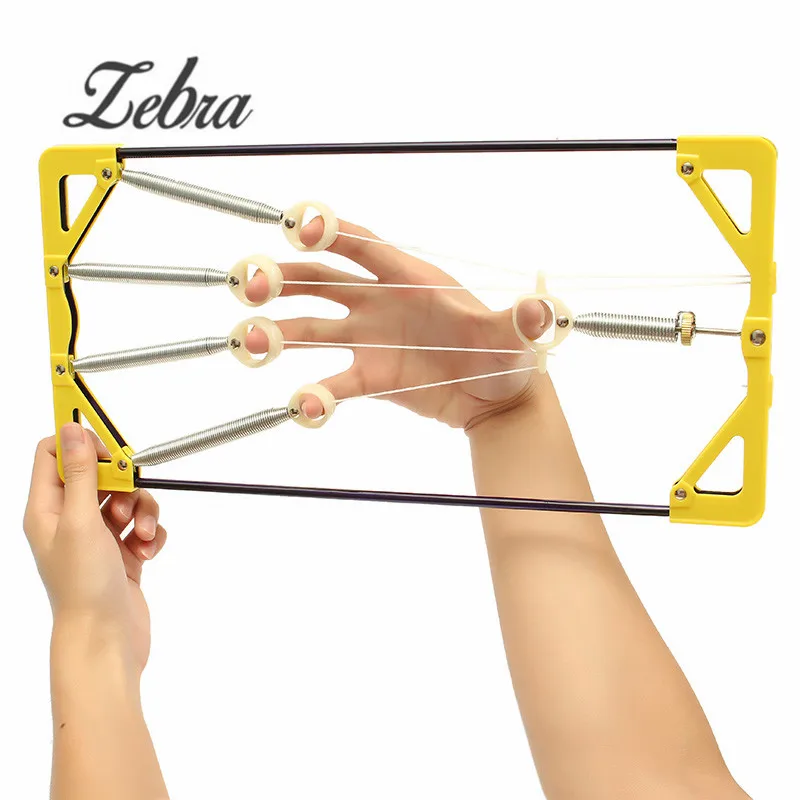 Zebra Регулируемый усилитель мышц тренажер для рук рукоятка гитары музыкальные