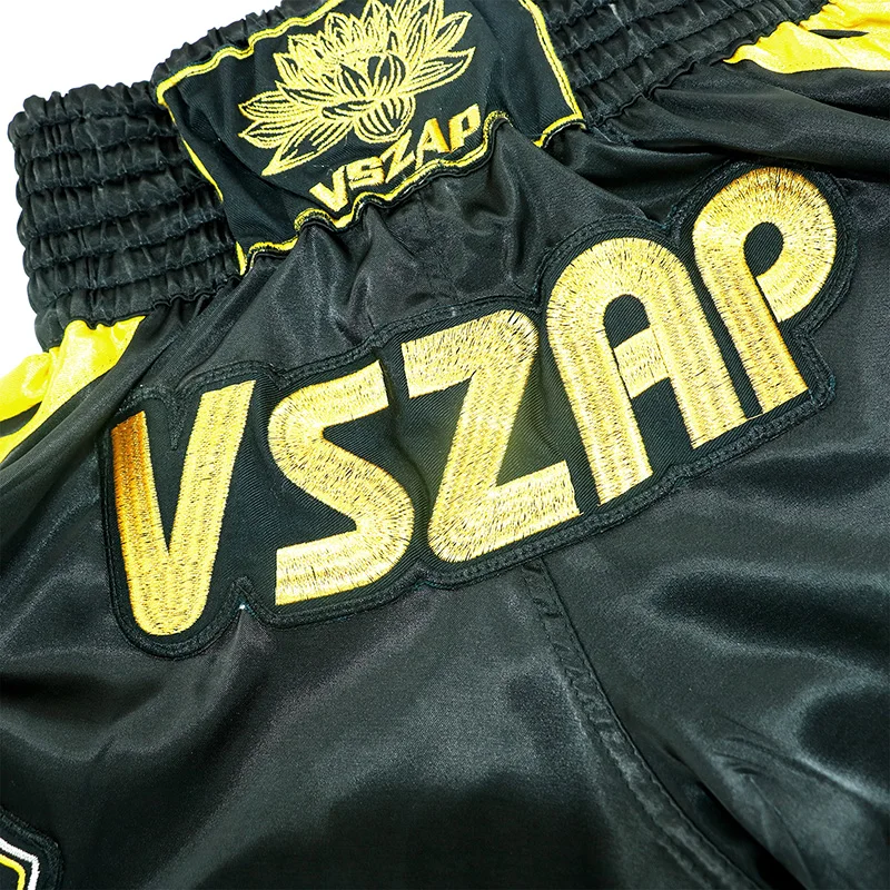 VSZAP Муай Тай брюки Для Мужчин's боксерские трусы с принтом шорты MMA бороться Grappling Короткие полиэстер удар гель боксерские шорты для тайского бокса