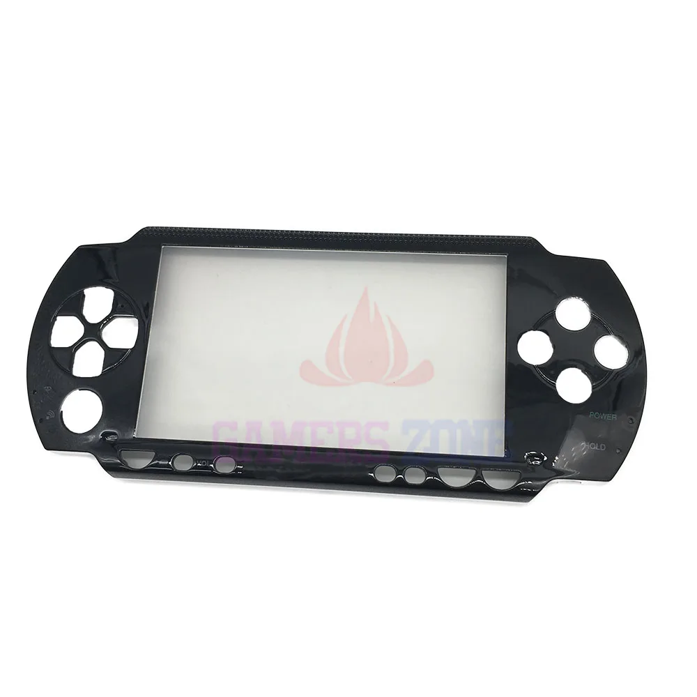 Черная Лицевая панель лицевая накладка Корпус чехол замена крышки для Sony PSP 1000 1001