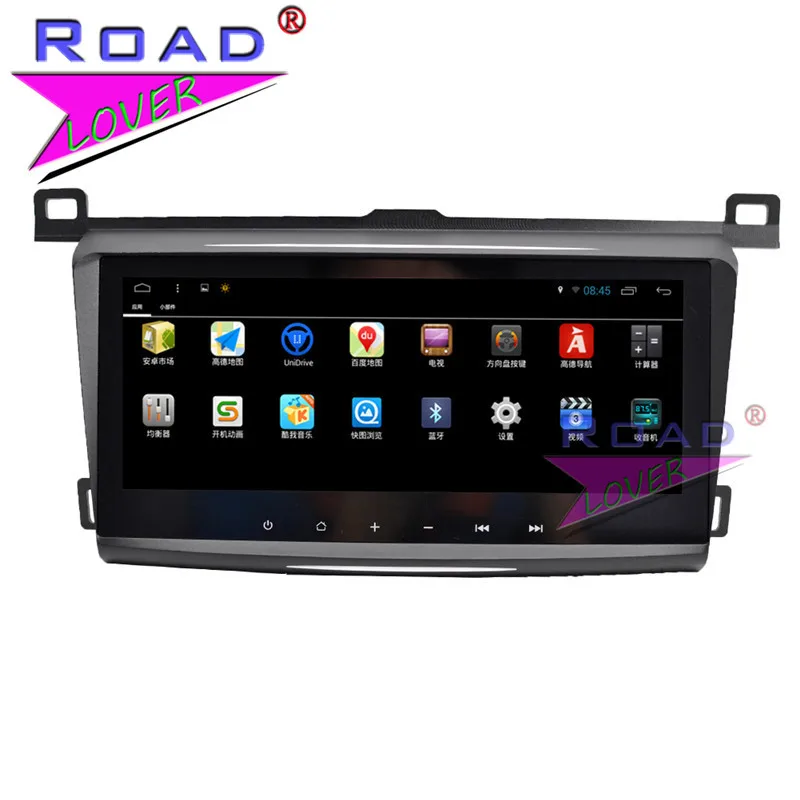Roadlover Android 7 1 автомобильный медиацентр аудио для Toyota RAV4 2014 Стерео GPS Naviagtion