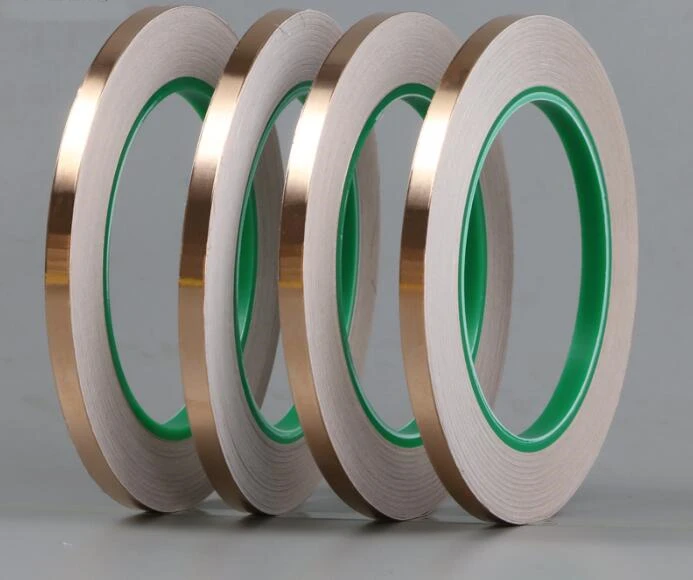 20 м DIY Двусторонняя проводящая лента из чистой меди клейкая защитная ленточная