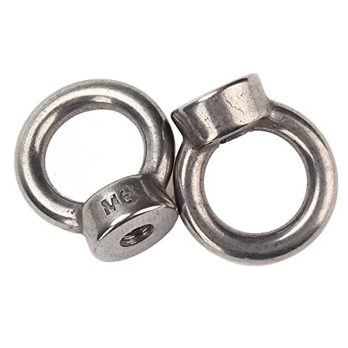 Серебро 304 нержавеющая сталь европейский стиль M12 Кольцо Форма Глаз Болты глазки