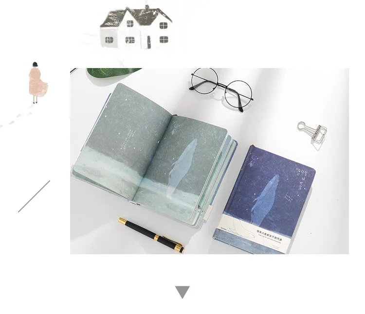 Креативные милые цветные Страницы Дневник записные книжки bullet journal agenda School notebook милые офисные принадлежности канцелярские принадлежности