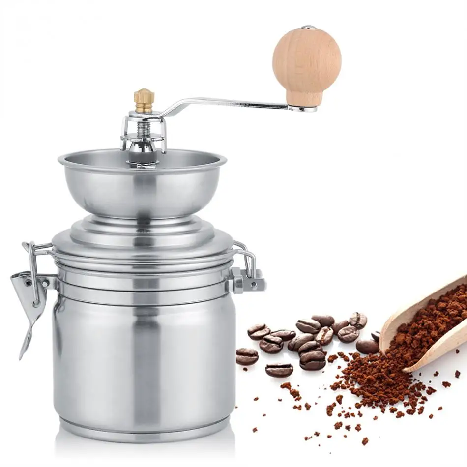 Нержавеющая сталь руководство Кофе Grinder специй мельницы ручной инструмент