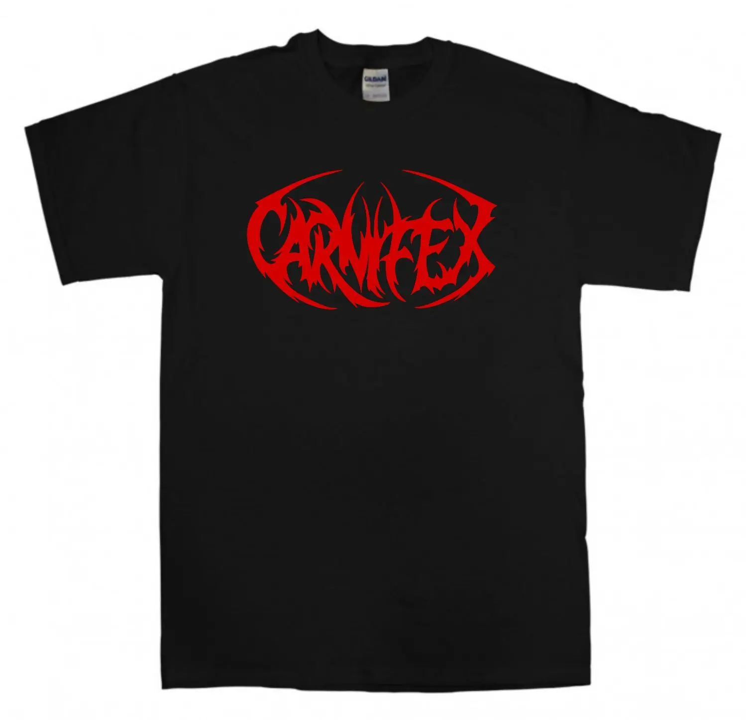 CARNIFEX новый логотип черная футболка S XXL с группой в жанре дэткор презираемая икона