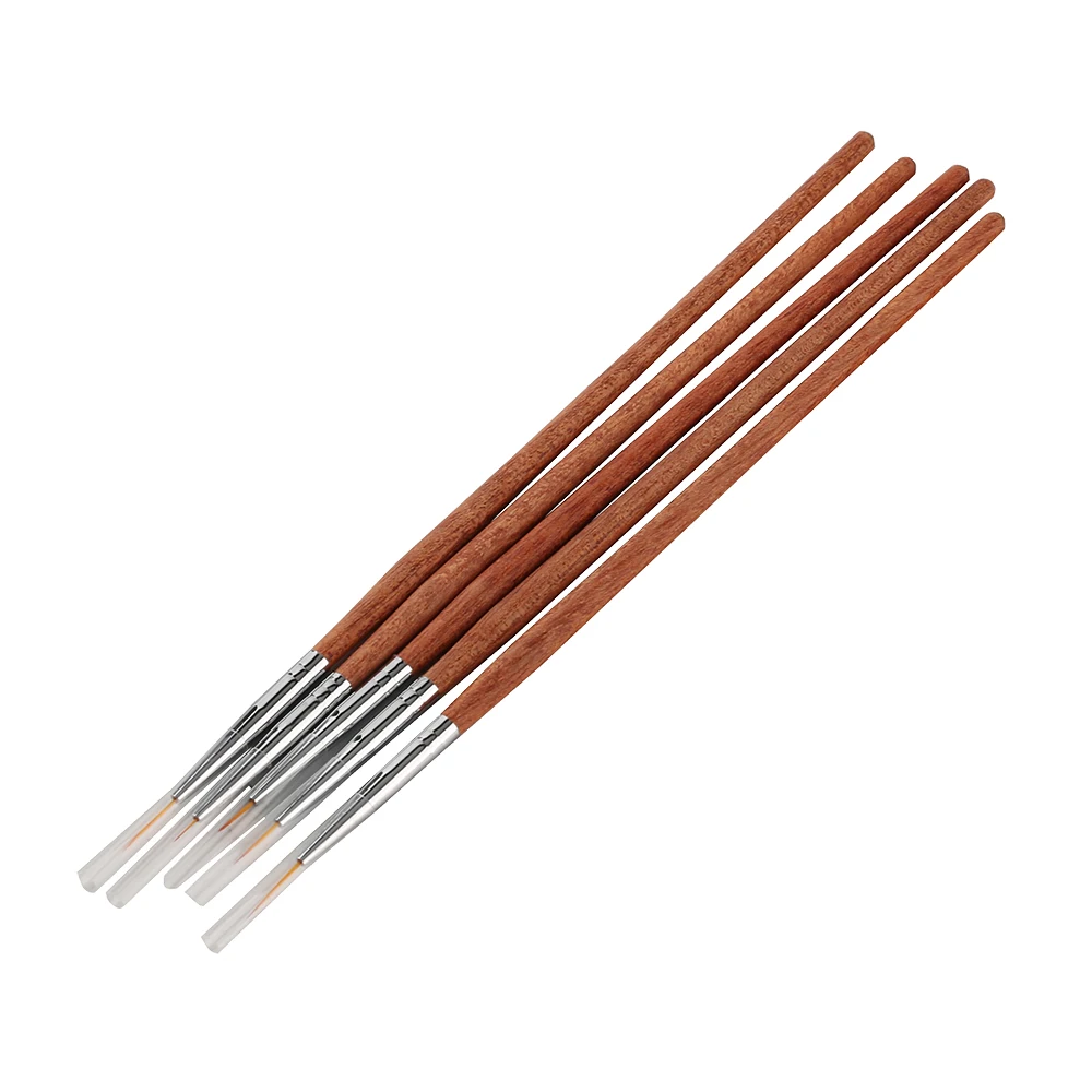 УФ гель Nail Brush Set Redwood ручка Акриловые Рисунок Кистью Liner Живопись гелевая польский