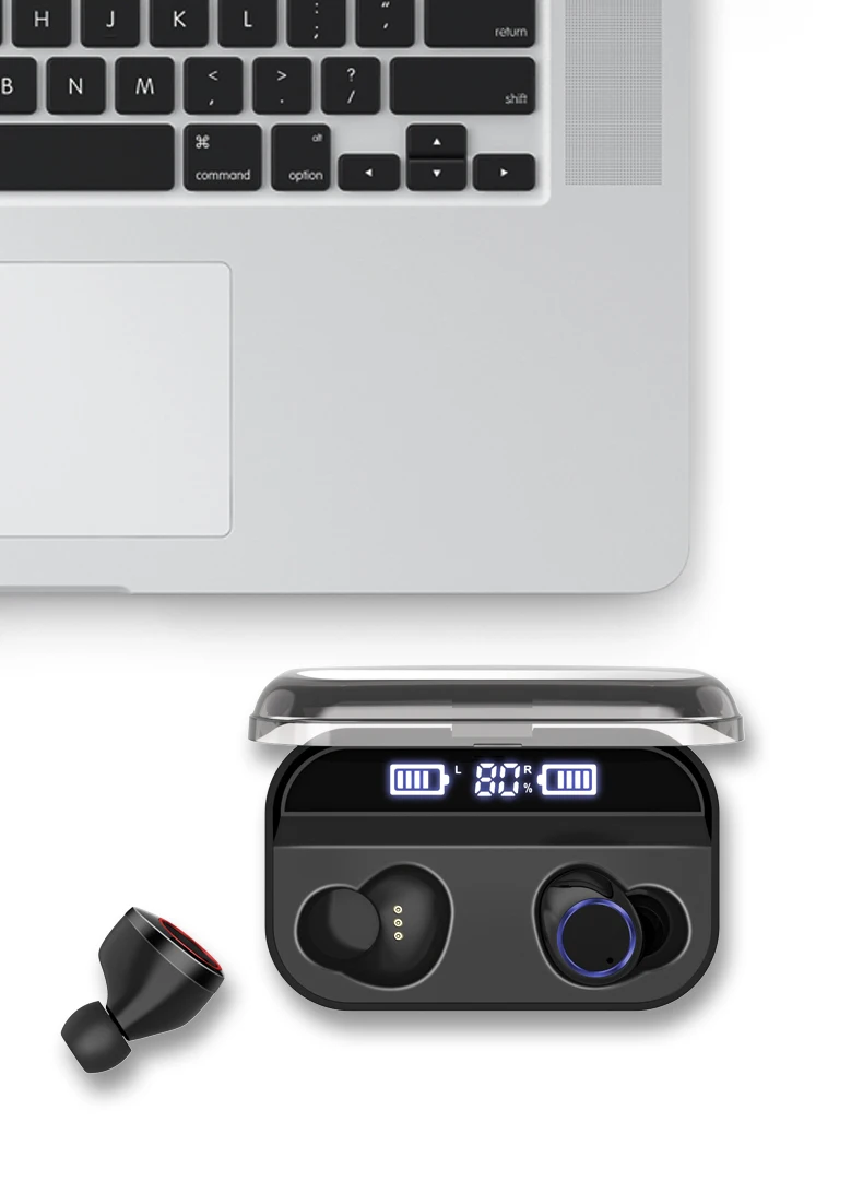 X11 беспроводная Bluetooth гарнитура IPX7 Водонепроницаемая Bluetooth 5,0 с 3500 мАч зарядный чехол TWS Bluetooth наушники
