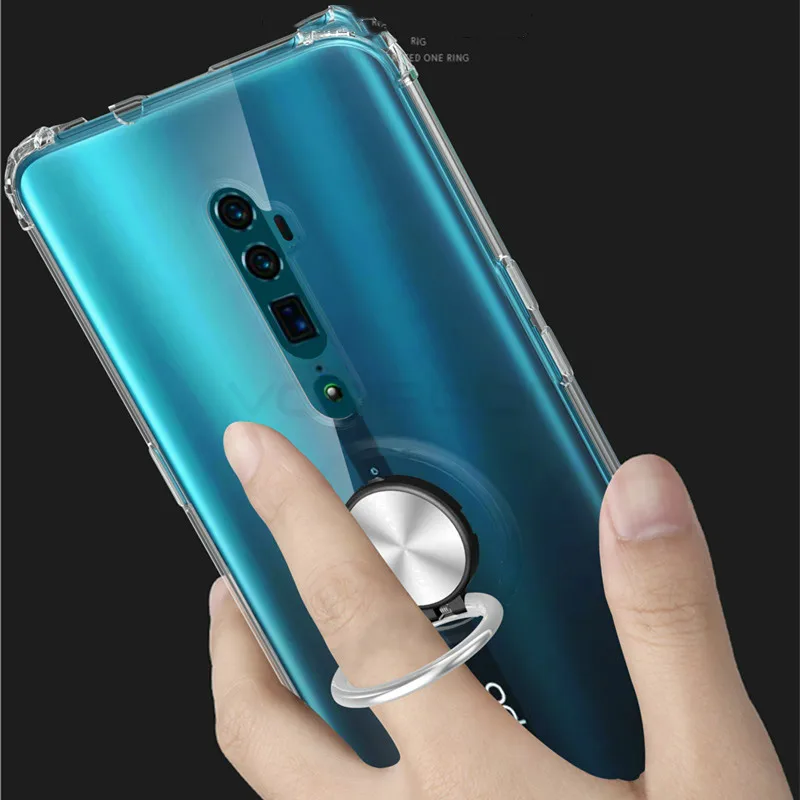 Для OPPO Reno 10X Zoom Realme 3 2 Pro Relme X lite F11 F9 RX17 Neo Чехол Подушка безопасности прозрачный