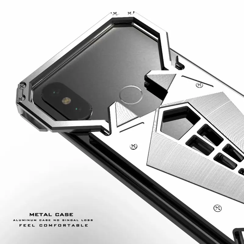 Роскошный крутой чехол с человеком-пауком для Xiaomi Mi 6X5X5 6 5s Plus, металлический алюминиевый сплав, противоударный чехол-броня, противоударный чехол, Fundas Coque