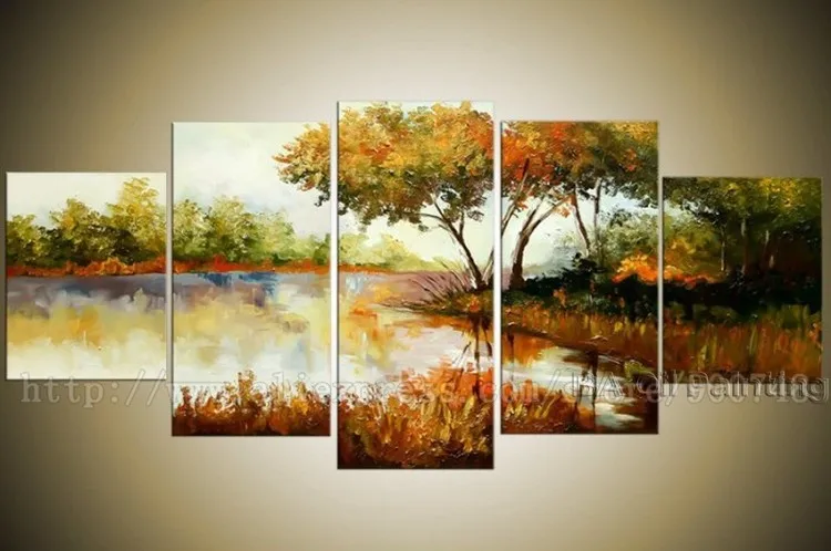 Картины маслом на холсте высокого качества 100% ручная роспись для гостиной фон