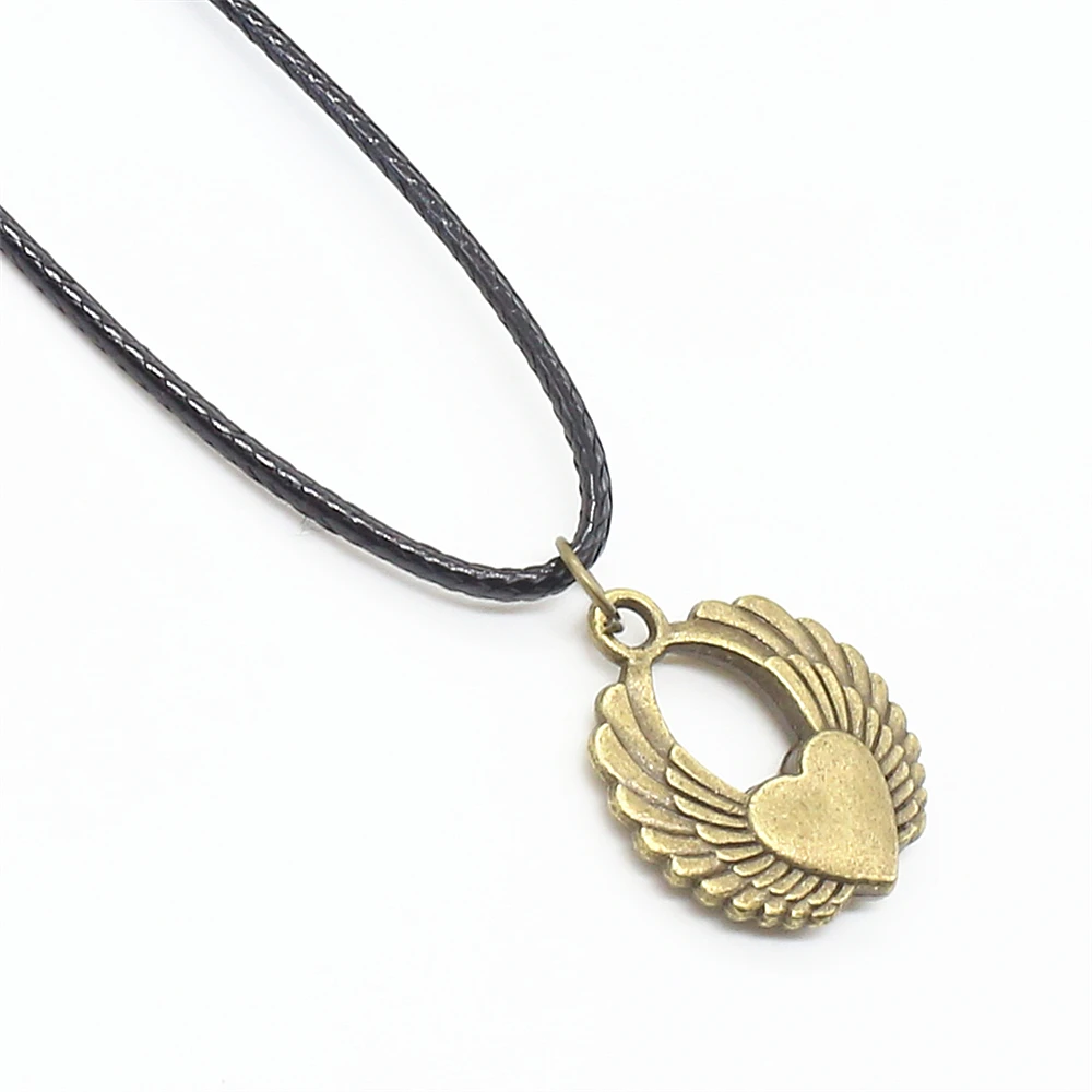 Новое поступление повседневное ожерелье из сплава бронзы с милым сердцем и