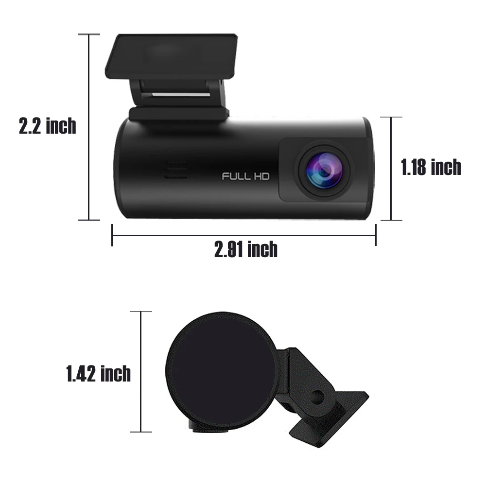 Addkey Ambarella A7LA70 Видеорегистраторы для автомобилей Камера GPS с SpeedCam 1296 P Full HD 1080