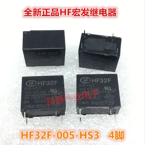 HF32F-005-HS3 JZC-32F-005-HS3 -HS 5VDC 5A 4PIN