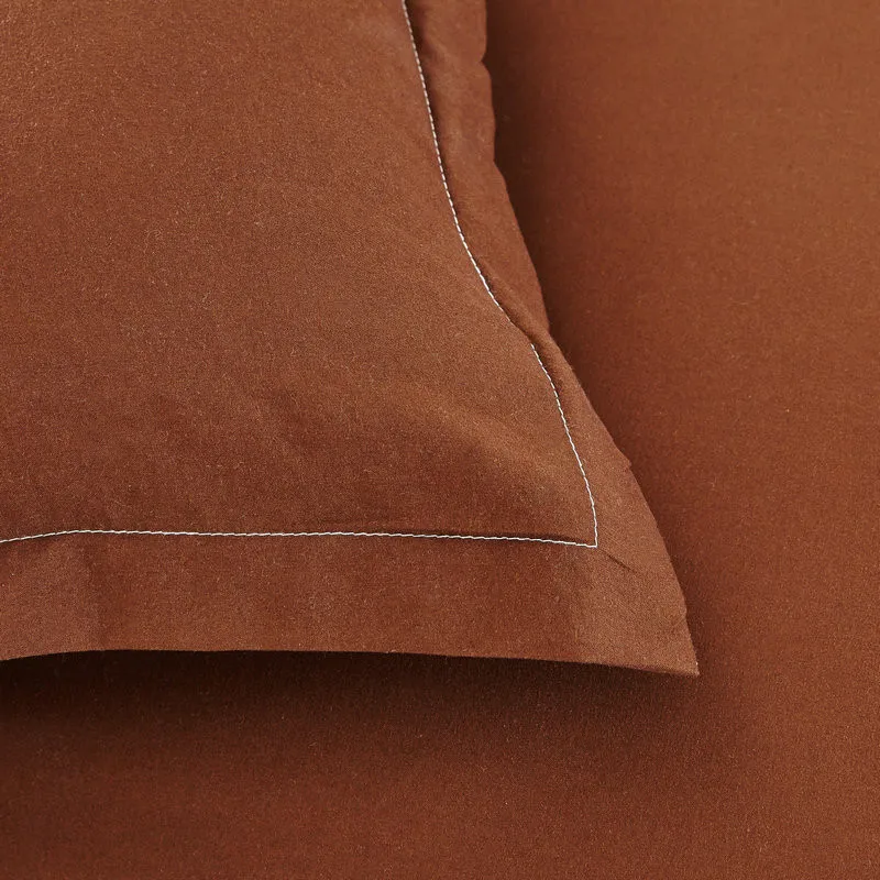 Модный домашний текстиль классический коричневый Элегантный Пододеяльник из