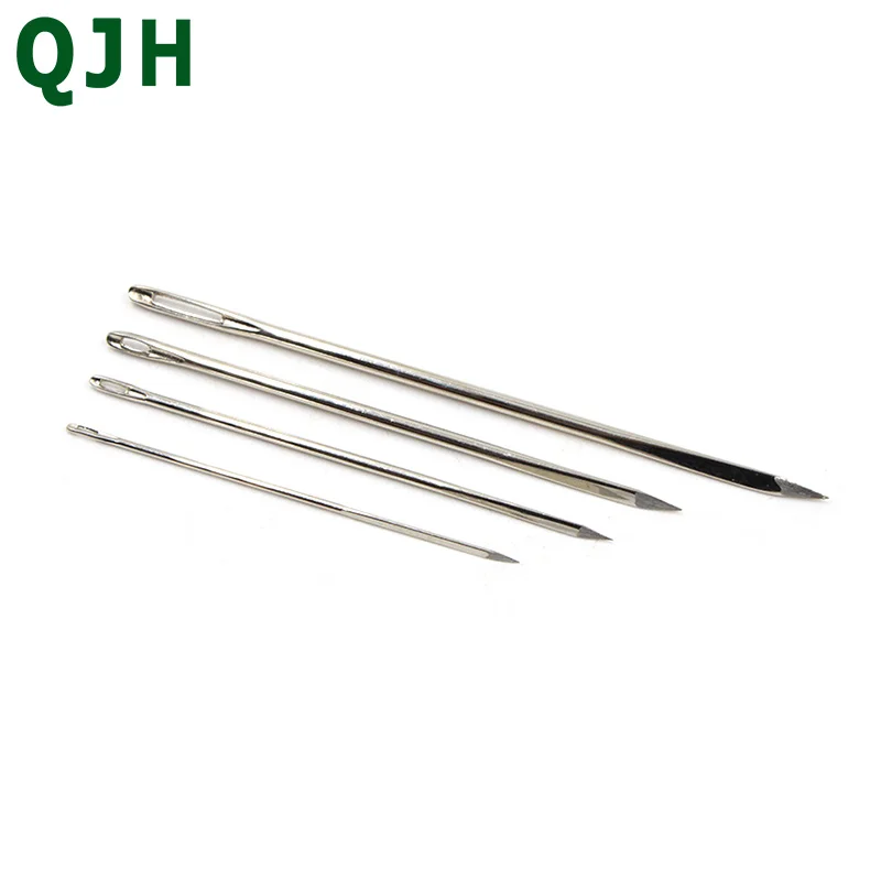 

4pcs/set Triangular Shape Sewing Leather Needles Stainless Steel hand sewing Pin,DIY Dedicated Stitch Needlework Sewing Supplies